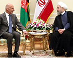 رئیس جمهور غنی در مراسم تحلیف حسن روحانی شرکت کرد
